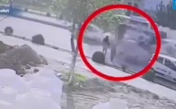 В Джизаке из-за взрыва газового баллона пострадали два пешехода