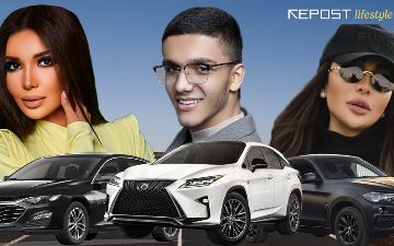 На каких машинах ездят узбекские селебрити