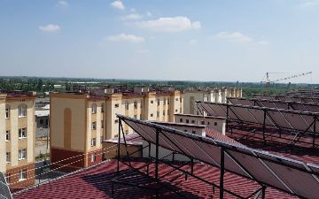 На новостройках Намангана установили солнечные панели