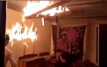 Во время съемок узбекского фильма устроили настоящий пожар