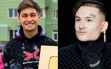 Дава подарил туалетный ершик со своим изображением Моргенштерну - видео