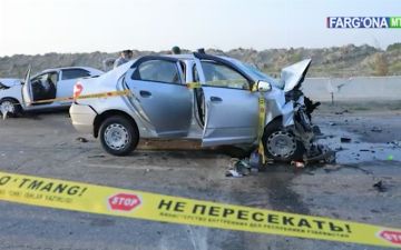 В Ферганской области в результате ДТП погибли шесть человек