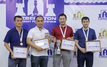 В Ucell прошел крупный шахматный турнир