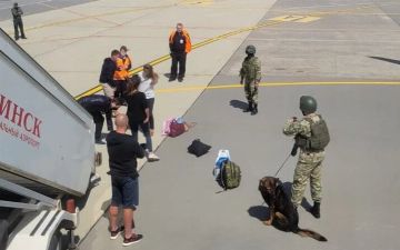 Минтранс Беларуси опубликовал фрагмент переговоров пилота рейса Ryanair с диспетчерами