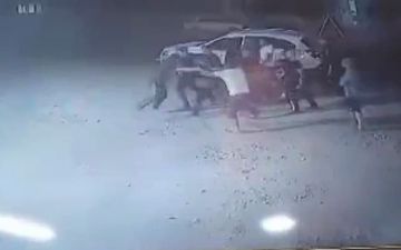 В Самаркандской области водители не захотели уступать друг другу дорогу и подрались