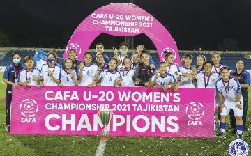 Женская молодежная сборная Узбекистана по футболу стала победителем чемпионата Центральной Азии в Душанбе