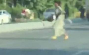 В Самарканде автомобиль Spark сбил женщину, пытавшуюся скрыться от сотрудников ОВД