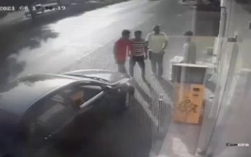 Перед одним из магазинов Алмазарского района столицы произошла драка