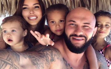 Рэпер Джиган и его супруга привезли тигрят для развлечения детей - фото