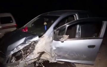 В Самаркандской области Spark влетел в «Жигули». Из-за него погиб один человек