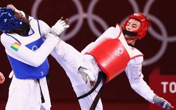 Узбекский тхэквондист Улугбек Рашитов одержал победу в первом туре на Олимпиаде(фото)
