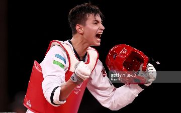 Узбекский тхэквондист Улугбек Рашитов вышел в полуфинал Олимпиады в Токио (фото)