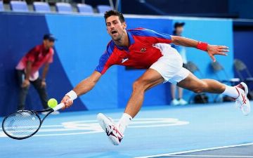 Новак Джокович не смог сдержать эмоций в матче за олимпийскую бронзу.