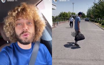 Прилетевший в Нукус блогер Илья Варламов отказался выяснять с попутчиком отношения без камер и прослыл «терпилой»