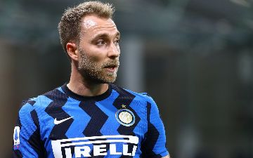 Кристиан Эриксен вернулся в расположение «Интера» первый раз после приступа