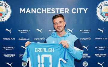 Самый дорогой трансфер АПЛ за всю историю: Джек Грилиш перешел в «Манчестер Сити»