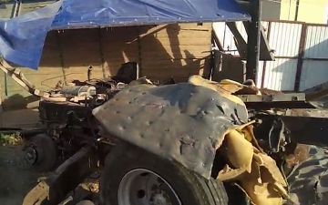 В Сурхандарьинской области тепловоз протаранил грузовик: один человек погиб – видео