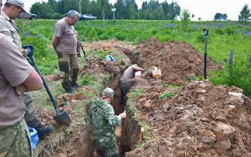 В Тверской области нашли останки солдата из Узбекистана, пропавшего без вести во время войны
