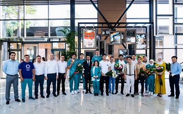 AKFA Group и Artel провели встречу с участниками Олимпийских игр в Токио