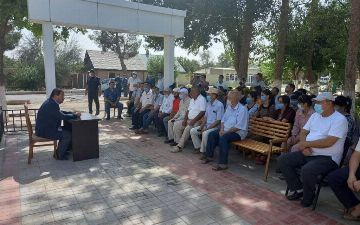 «Нет места для беспокойства», – хоким Сурхандарьинской области встретился с жителями приграничных с Афганистаном махаллей