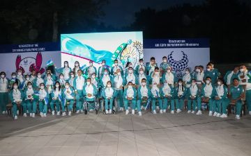 Узбекские паралимпийцы отправились в Токио