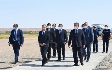 Шавкат Мирзиёев отправился в Хорезмскую область