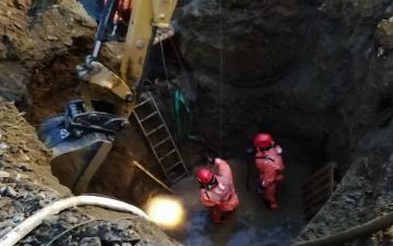 В России узбекистанец погиб в котловане на стройке 