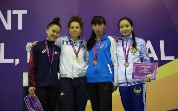 Фехтовальщики Узбекистана завоевали 4 медали на международном соревновании