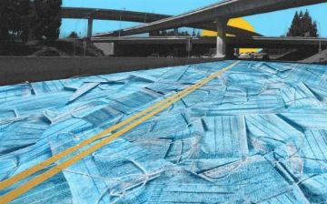  Ученые из Австралии предложили использовать медицинские маски в качестве материала для строительства дорог