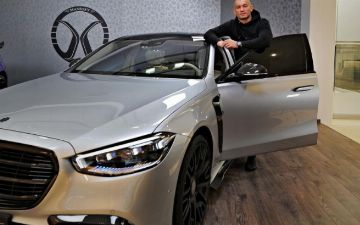 Узбекистанский боец Махмуд Мурадов купил себе новый люксовый «мерин»