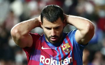 Футболист Серхио Агуэро может завершить карьеру из-за проблем с сердцем 