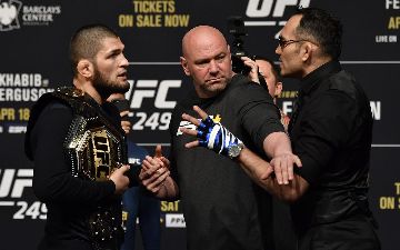 Фергюсон агрессивно обратился к Нурмагомедову