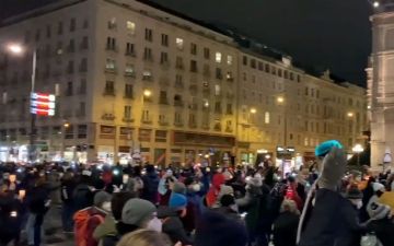 В Вене тысячи людей почтили память жертвам пандемии коронавируса — фото