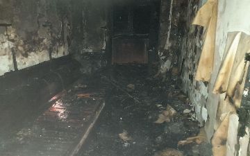 Отец и ребенок погибли во время пожара в Наманганской области