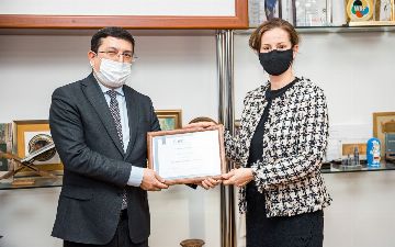 Банк «Ипак Йули» признали «Лучшим банком-эмитентом в Центральной Азии» в рамках программы IFC