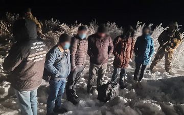 Пятеро узбекистанцев пытались незаконно пересечь границу Украины