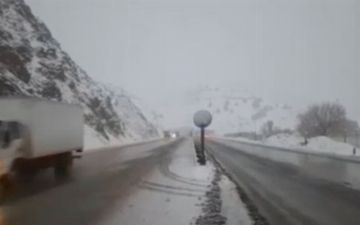 На перевале «Камчик» заметно ухудшились погодные условия