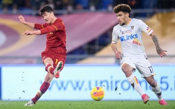 Шомуродов забил четвертый гол за «Рому» — видео