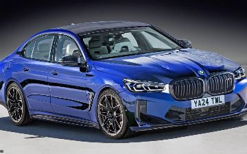 В сеть слили фотографии нового гибридного седана BMW M5
