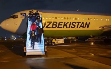 В Ташкент прибыл первый спецрейс с узбекистанцами, эвакуированными из Украины — видео