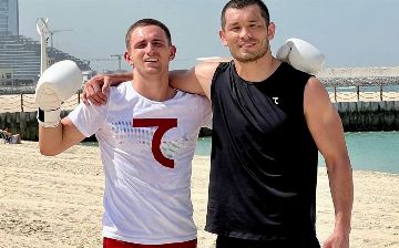 Махмуд Мурадов провел тренировку для российского блогера Михаила Литвина