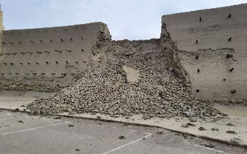 Названа стоимость реконструкции обрушившейся в Бухаре стены