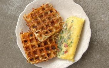 Рецепт омлета в пакете на завтрак