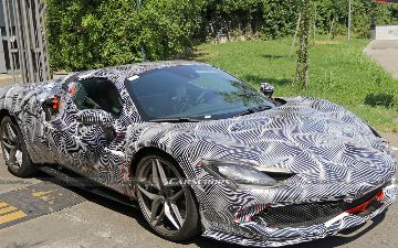 Ferrari показала тизер нового кабриолета в преддверии дебюта 19 апреля