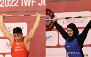 Узбекские тяжелоатлеты завоевали золотые медали в Греции