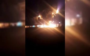 В одном из торговых центров Самарканда произошел пожар — видео