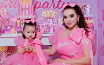 Дочь Шахзоды Мухаммедовой в раннем возрасте говорит на английском – видео