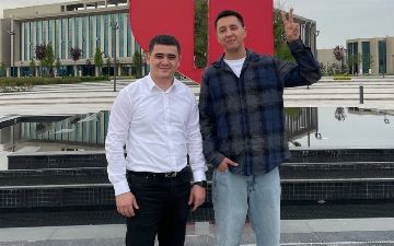 Джахонгир Латыпов взял интервью у самого молодого ректора Узбекистана — видео<br>