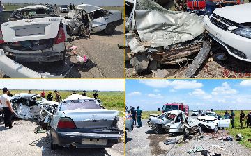 В Сырдарье пять человек погибли в ДТП, в том числе двое детей — видео