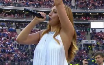 МakSим выступила перед 70 тысячами болельщиков после матча «Спартак» — «Динамо»